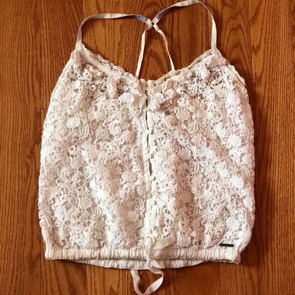 Lace tank top